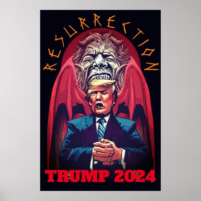 Wiederbelebung von Trump Poster (Vorne)