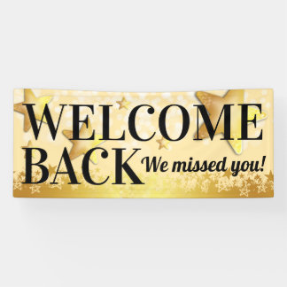 Wiedereröffnung von Welcome Back-Kunden oder Mitar Banner
