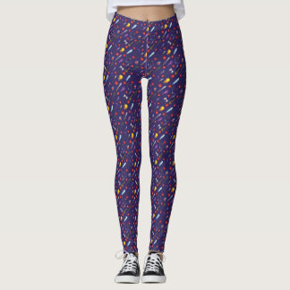 Wiedergabe des DnD-RPG-Musters Leggings