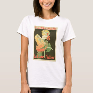 Wiedergabe einer Plakat-Werbung 'Loie Fuller T-Shirt