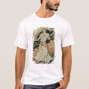Wiedergabe einer Plakatwerbung 'Joan of Arc T-Shirt