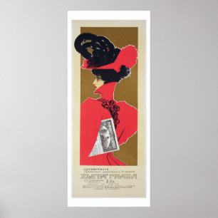 Wiedergabe einer Plakatwerbung 'Zlata Praha Poster