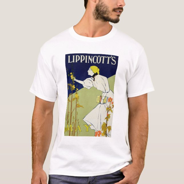 Wiedergabe eines der Plakatwerbung 'Lippincotts T-Shirt (Vorderseite)