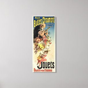 Wiedergabe eines Plakatwerbung 'neues Jahr-GIF Leinwanddruck