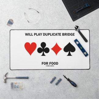 Wiedergabe von Duplikatbrücken für Food 4-Card-Anz Schreibtischunterlage