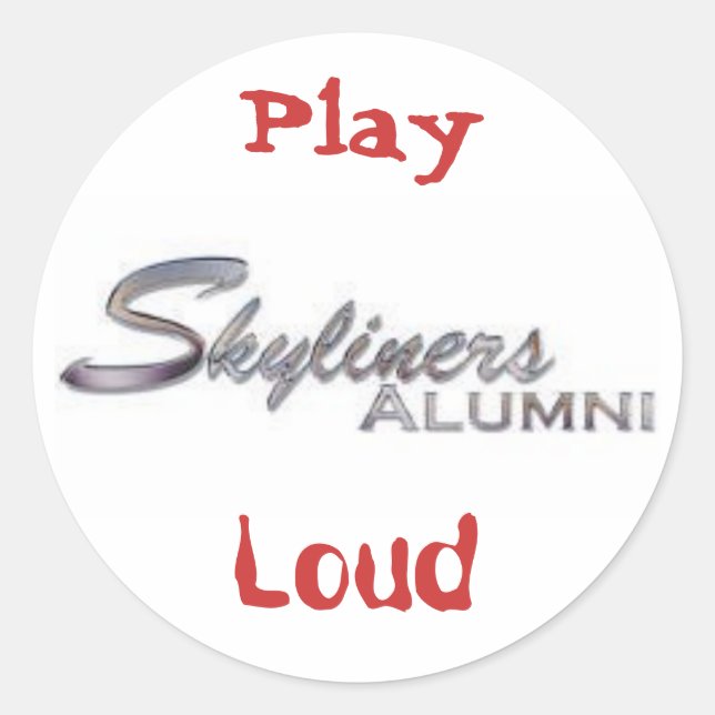 Wiedergabe von Loud Stickers (Vorderseite)