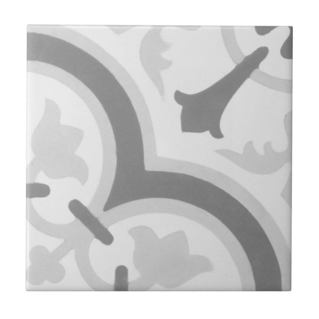 Wiedergabeencaustic-Zement-Fliese auf Keramik Fliese (Vorderseite)