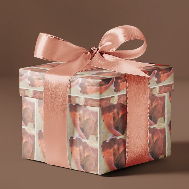 Wiedergabefrist für Elephant Wrapping Paper Geschenkpapier (Von Creator hochgeladen)
