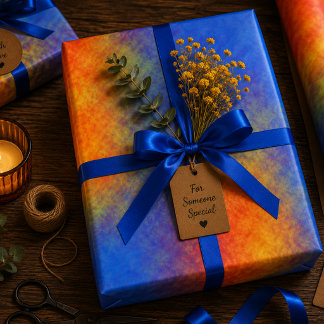 Wiedergeborene Strahlkraft Geschenkpapier Set