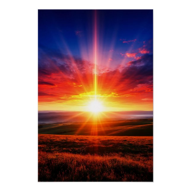 Wiedergeburt des Lichts Poster (Vorderseite)