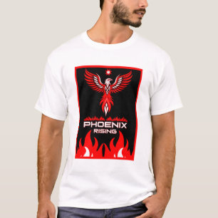 Wiedergeburt und Stärke Phönix T-Shirt