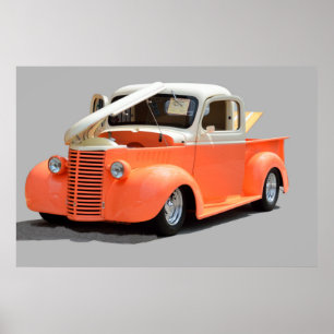 Wiederhergestellter Pickup-Truck von 1939 Poster