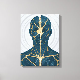 Wiederhergestelltes Ich – Healing and Balance Art Leinwanddruck