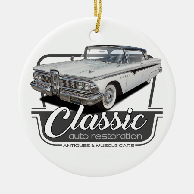 Wiederherstellung des klassischen Auto Keramik Ornament (Vorne)