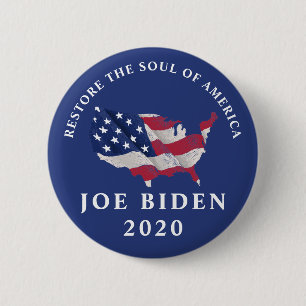 Wiederherstellung des Souls von Amerika Joe Biden  Button