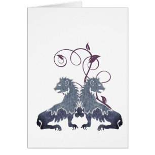 Wiederherstellung Vintager Löwen mit Wirbel