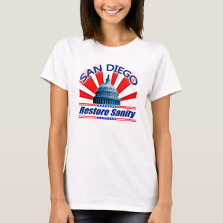 Wiederherstellungs-Vernunft - San Diego T-Shirt