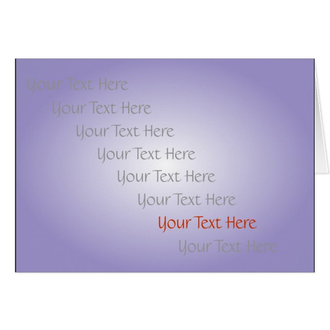 Wiederholen der Text-Karte (Vorderseite (Horizontal))