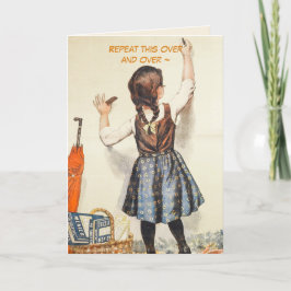 WIEDERHOLEN - GUTE KARTE BEKOMMEN