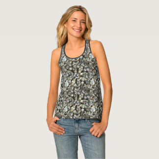 Wiederholen Sie das Muster von Diamante diamante Tanktop