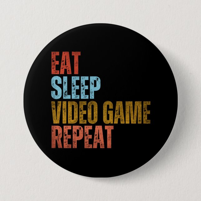 WIEDERHOLEN SIE DAS VIDEOSPIEL VON SLEEP BUTTON (Vorderseite)