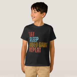 WIEDERHOLEN SIE DAS VIDEOSPIEL VON SLEEP T-Shirt