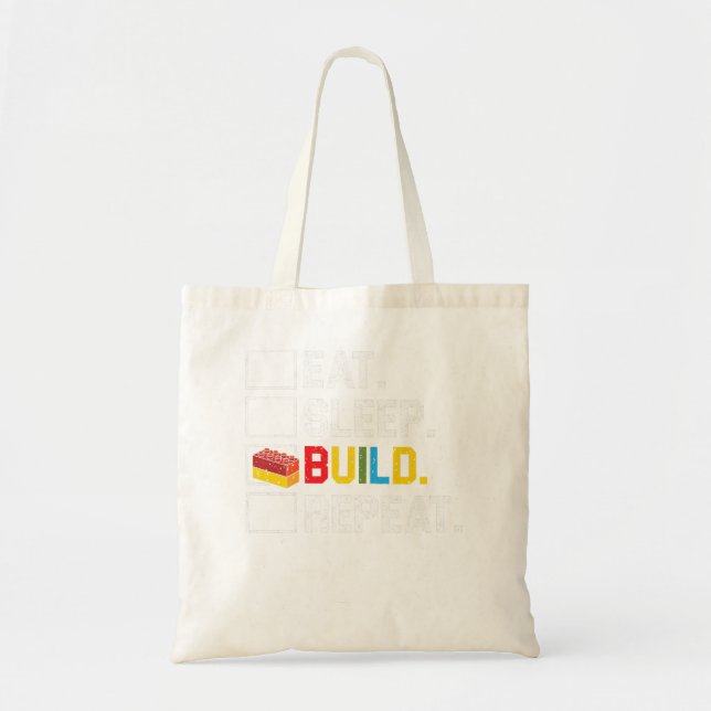 Wiederholen Sie den Master Builder Bricks Block fü Tragetasche (Vorne)