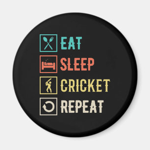 Wiederholen Sie den Schlaf-Cricket Magnet