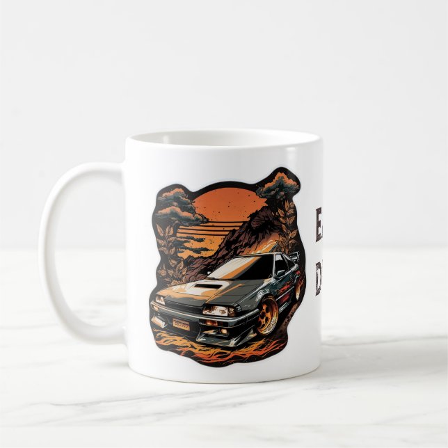 Wiederholen Sie den Schlaf-Drift. Japan Auto jdds  Kaffeetasse (Links)