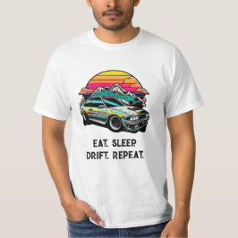 Wiederholen Sie den Schlaf-Drift. Japan Auto jdds  T-Shirt