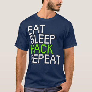 Wiederholen Sie den Schlaf-Hack T-Shirt