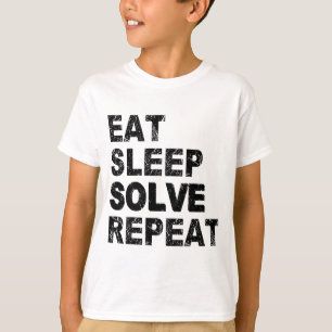 Wiederholen Sie den Schlaf-Solve-Vorgang T-Shirt