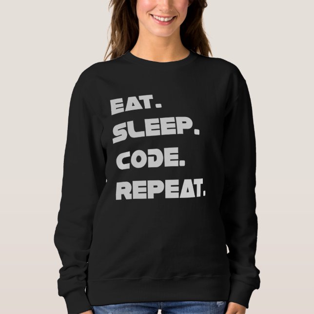 Wiederholen Sie den Sleep-Code live von einem Prog Sweatshirt (Vorderseite)