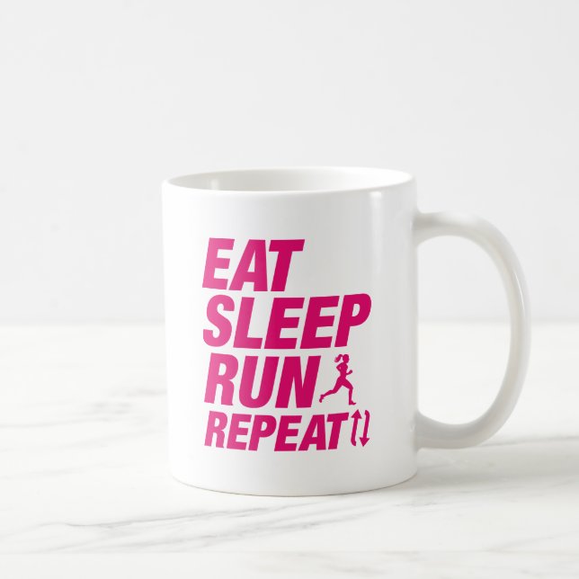 Wiederholen Sie den Sleep-Run. Kaffeetasse (Rechts)