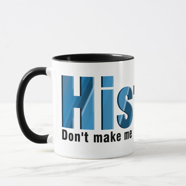 Wiederholen von History Blue Tasse (Links)