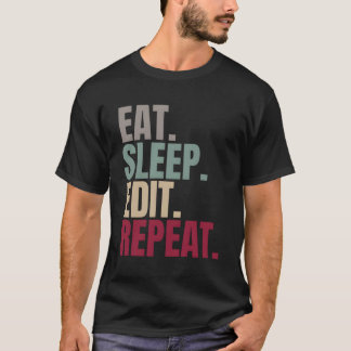 Wiederholen von Sleep Edit T-Shirt