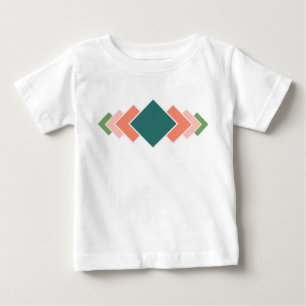 Wiederholende Diamanten Baby T-shirt