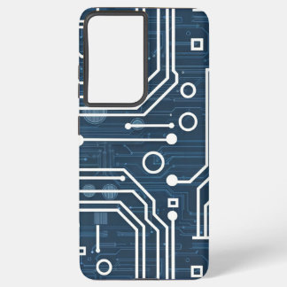 Wiederholmuster, das elektronischen Schaltungen äh Samsung Galaxy Hülle