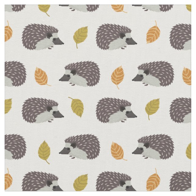 Wiederholmuster für Igel Stoff (Nahaufnahme)