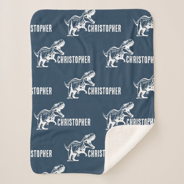 Wiederholter Name T-Rex Signature Mitternacht Dsch Sherpadecke (Vorderseite)
