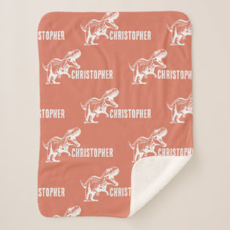 Wiederholter Name T-Rex Signature Raptor Rust Sherpadecke