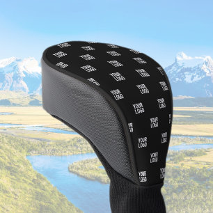 Wiederholtes Bild-, Design- oder Firmenlogo Golf Headcover