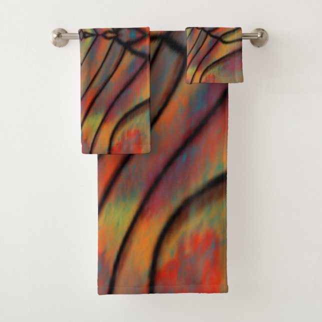 Wiederholtes Wüstentraum-Badetuch-Set Badhandtuch Set (Insitu)