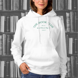 Wiederholung der Buchklub Green Wappen Read-Diskus Hoodie