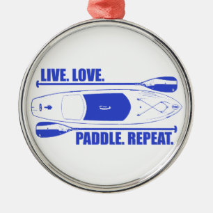 Wiederholung der Live-Liebe Ornament Aus Metall