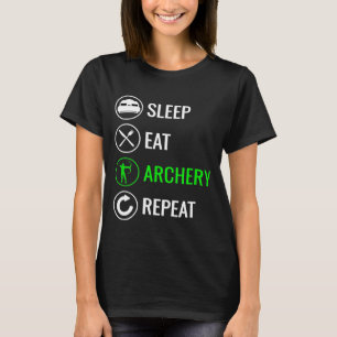 Wiederholung der Schlaf-Essenserie T-Shirt