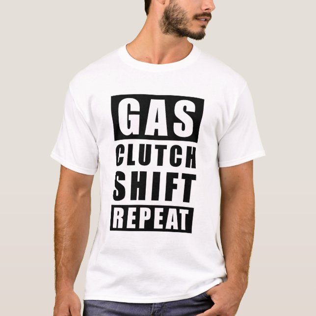 Wiederholung der Umschaltung der Gaskupplung - Aut T-Shirt (Vorderseite)
