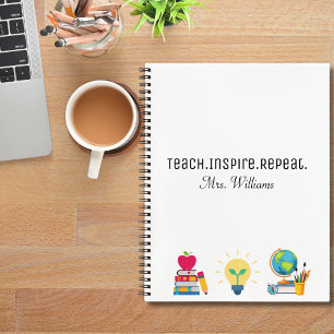 Wiederholung des Inspirier, Lehrerbewertung, benut Notizbuch