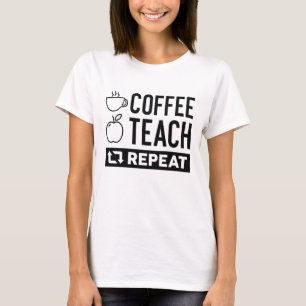 Wiederholung des Kaffeetablaufs T-Shirt