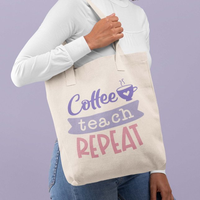 Wiederholung des Kaffeetablaufs Tragetasche (Von Creator hochgeladen)